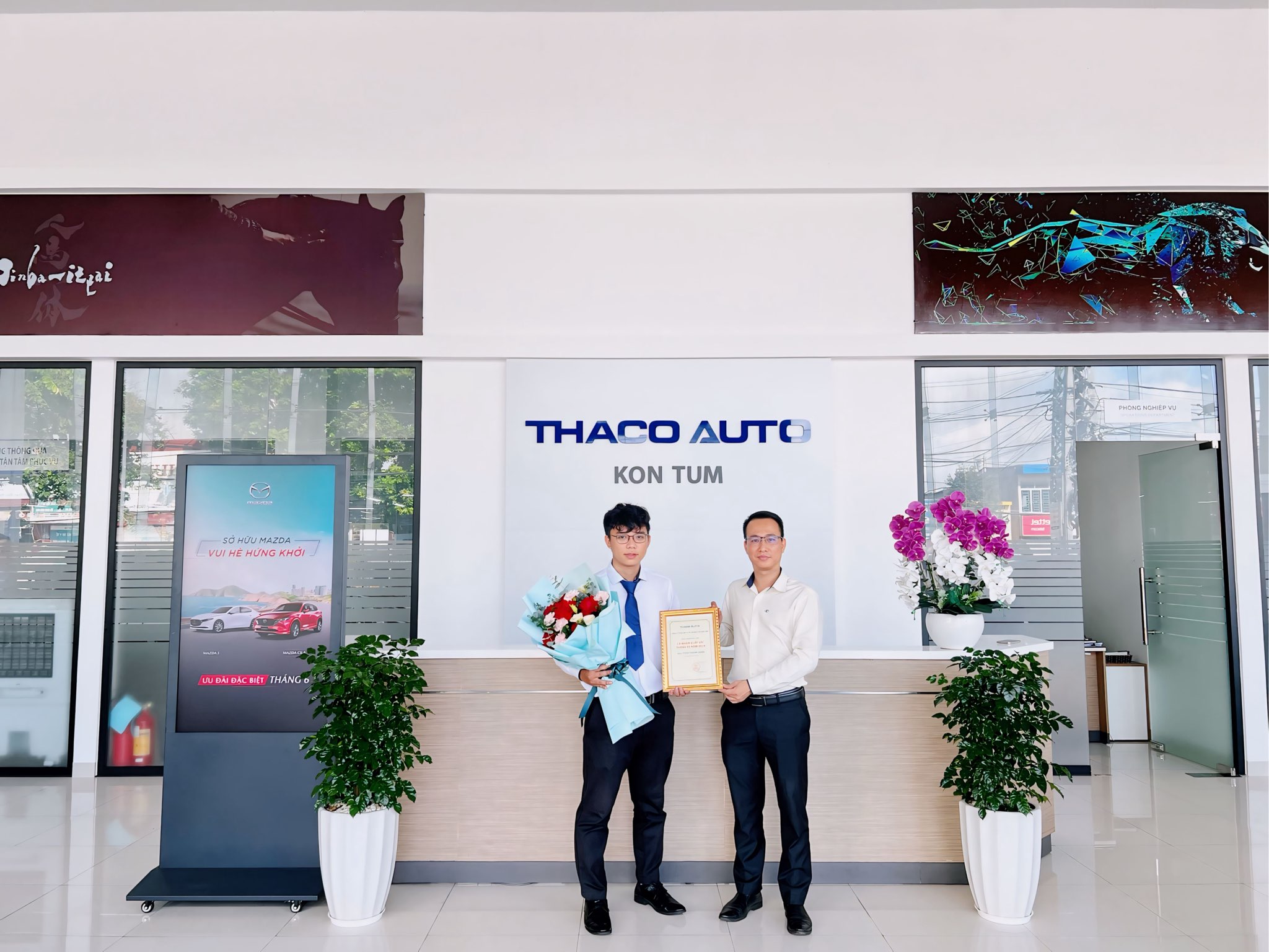 Lễ chào cờ tháng 6: THACO AUTO Gia Lai - Kon Tum sẵn sàng bứt phá tháng cuối Quý II/2024