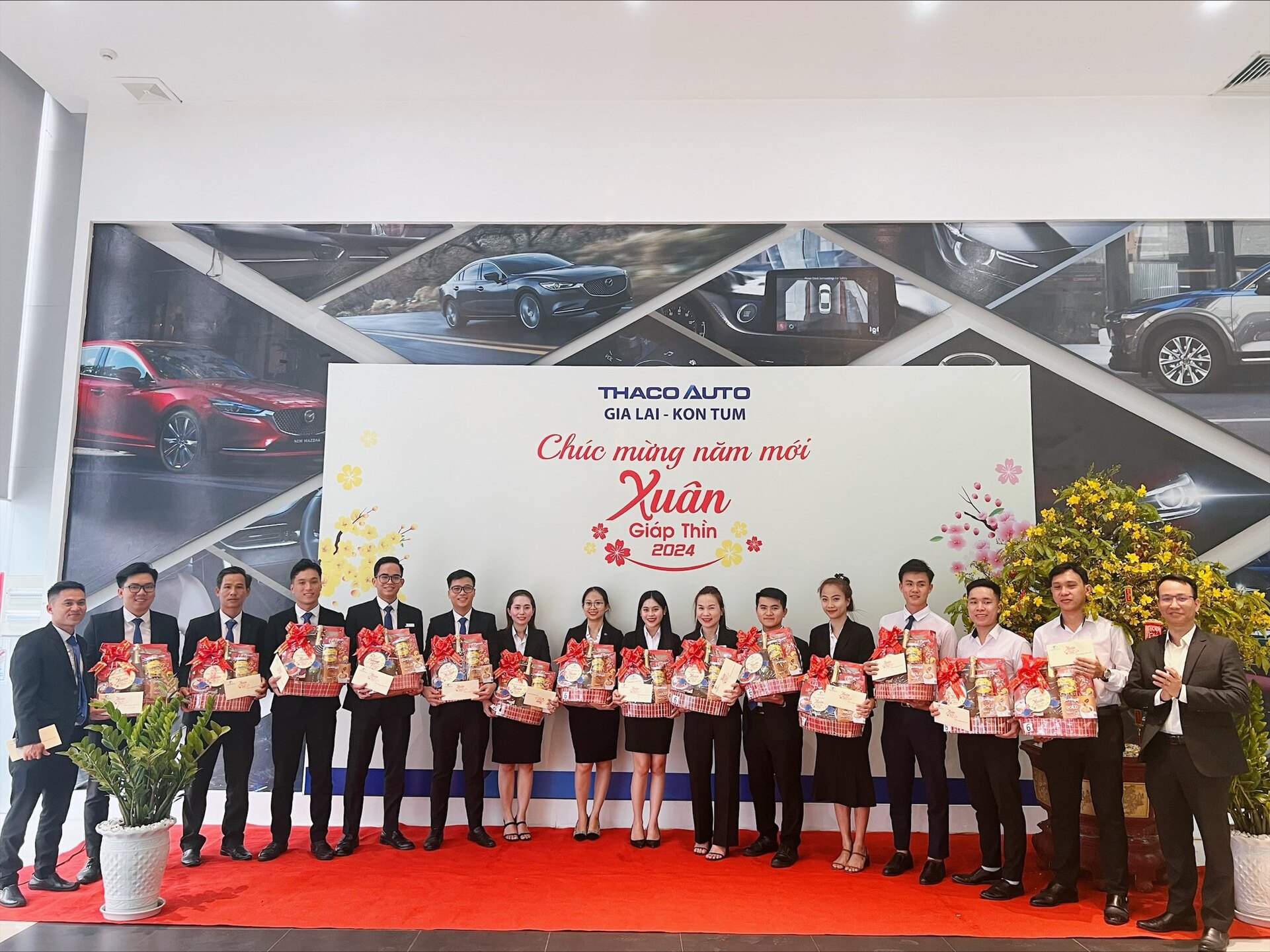 Nhiều hoạt động ý nghĩa những ngày cận Tết 2024 tại THACO AUTO Gia Lai – Kon Tum