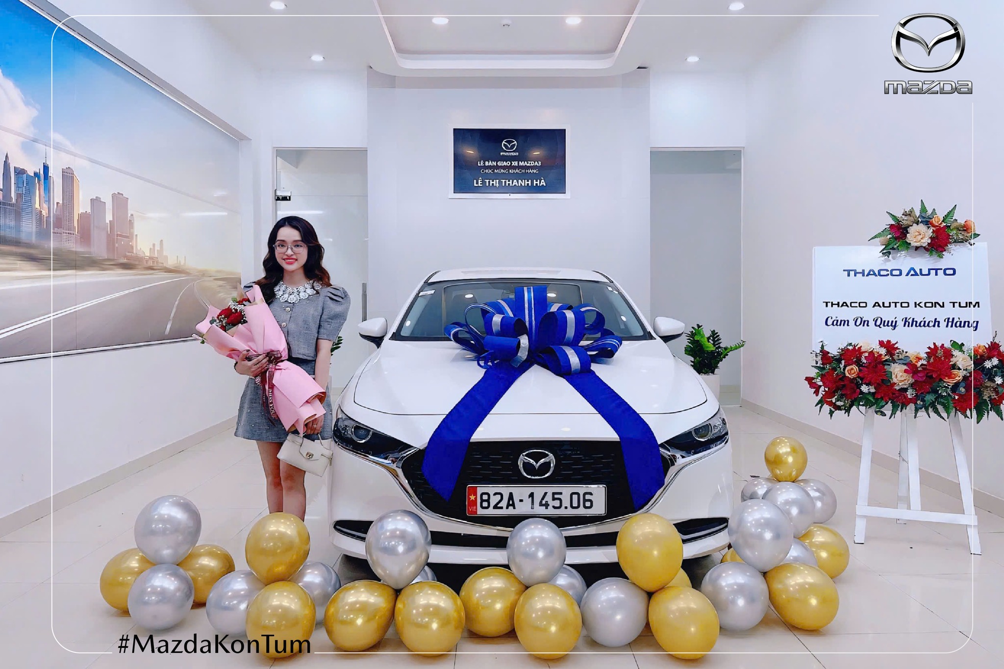 THACO AUTO Kon Tum liên tục bàn giao xe mới sau ưu đãi giảm 50% lệ phí trước bạ