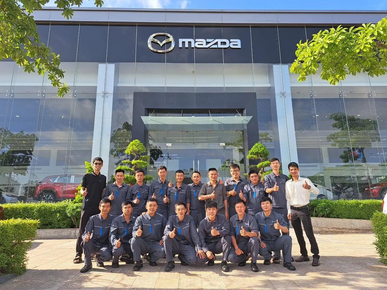 THACO AUTO Gia Lai - Kon Tum nâng cao tay nghề cho đội ngũ kỹ thuật với khóa đào tạo chứng chỉ thương hiệu Mazda Master - Level 2