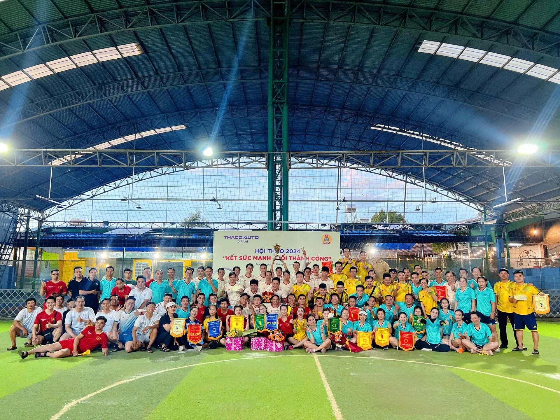 THACO AUTO Kon Tum khép lại Hội thao năm 2024 với nhiều dấu ấn đẹp