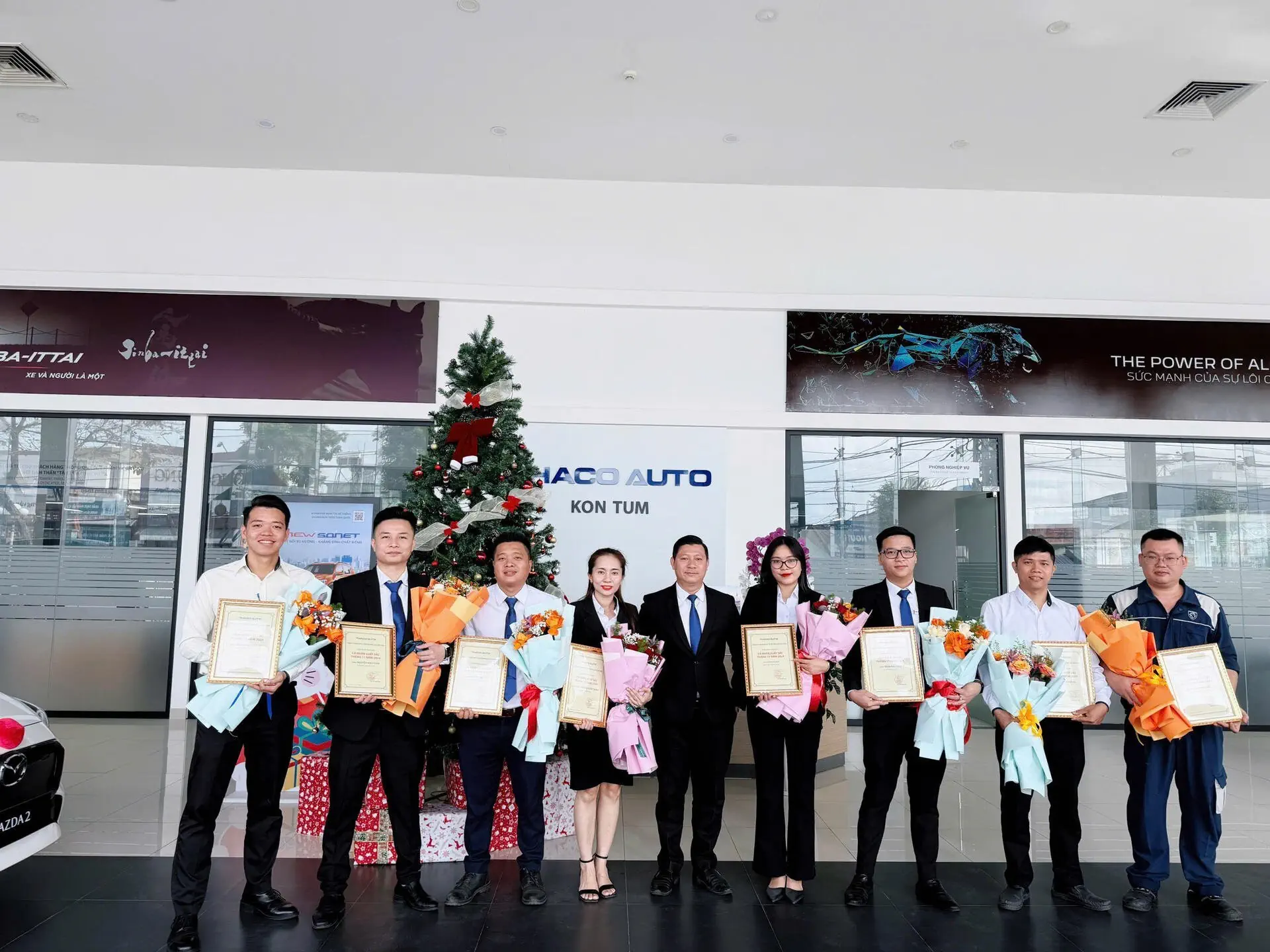 THACO AUTO Kon Tum bứt phá tháng cuối cùng trong năm 2024