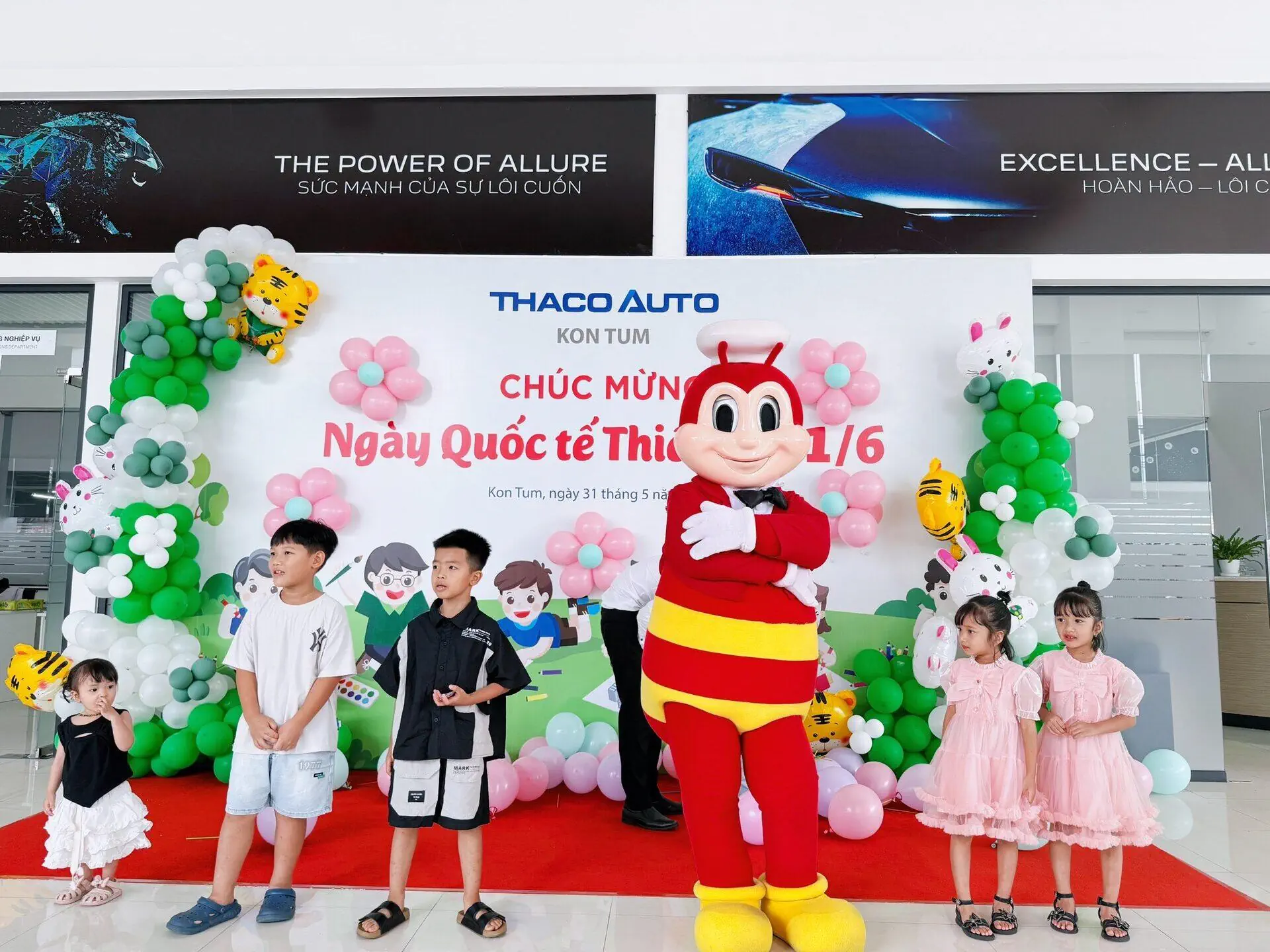 THACO AUTO Kon Tum tổ chức chương trình Ngày Quốc Tế Thiếu Nhi 1/6 Cho Con Em CBNV