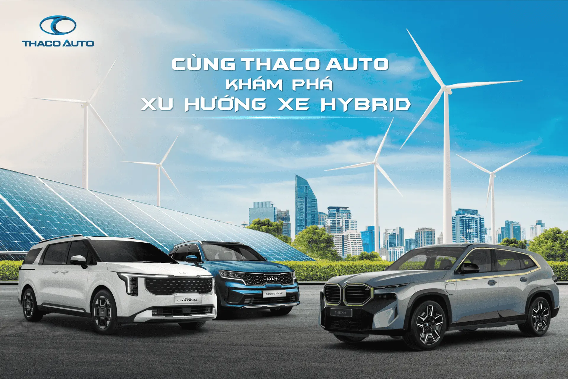 Cùng THACO AUTO Kon Tum khám phá xu hướng Xe Hybrid