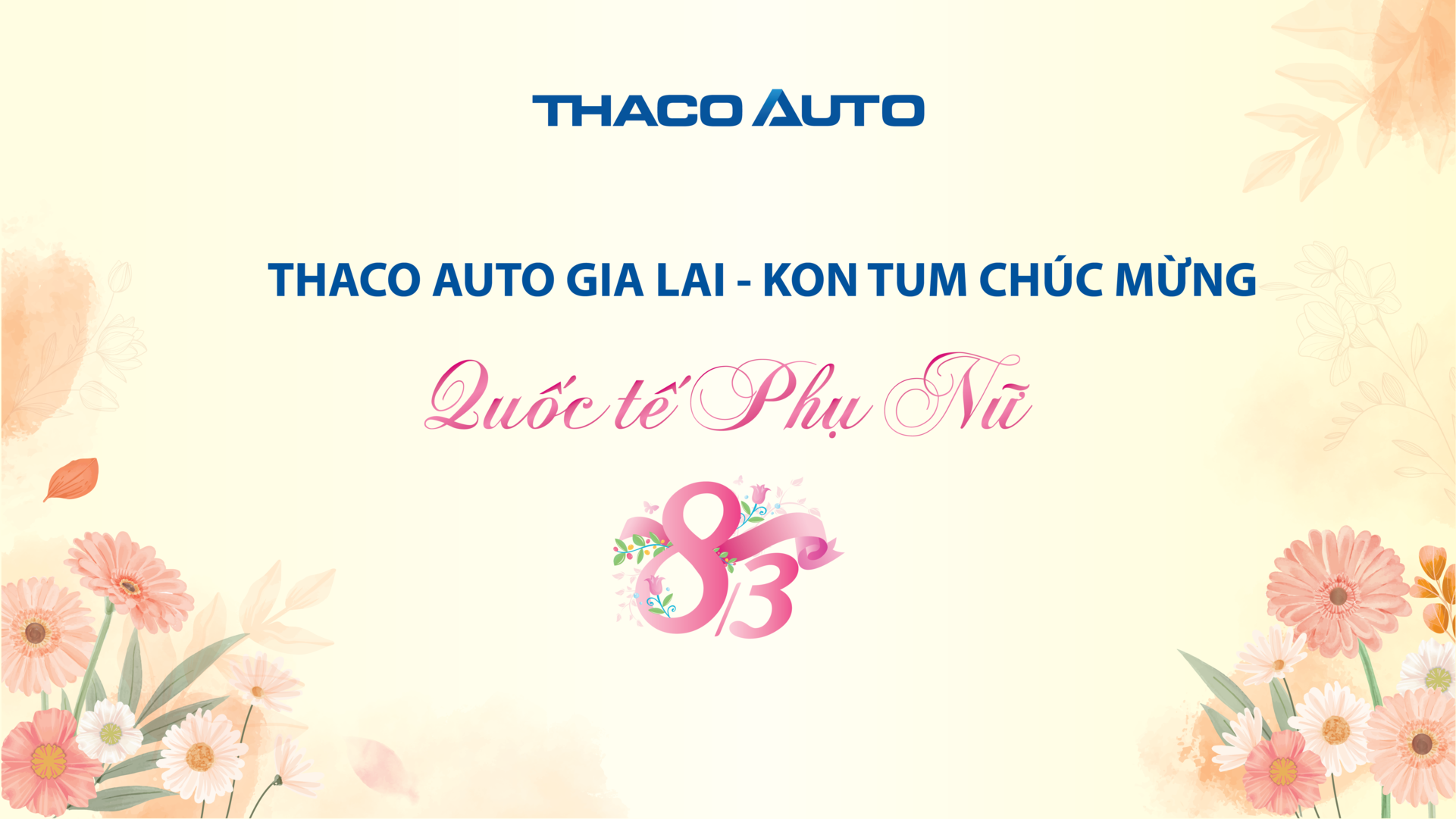 CHÚC MỪNG NGÀY QUỐC TẾ PHỤ NỮ 8/3